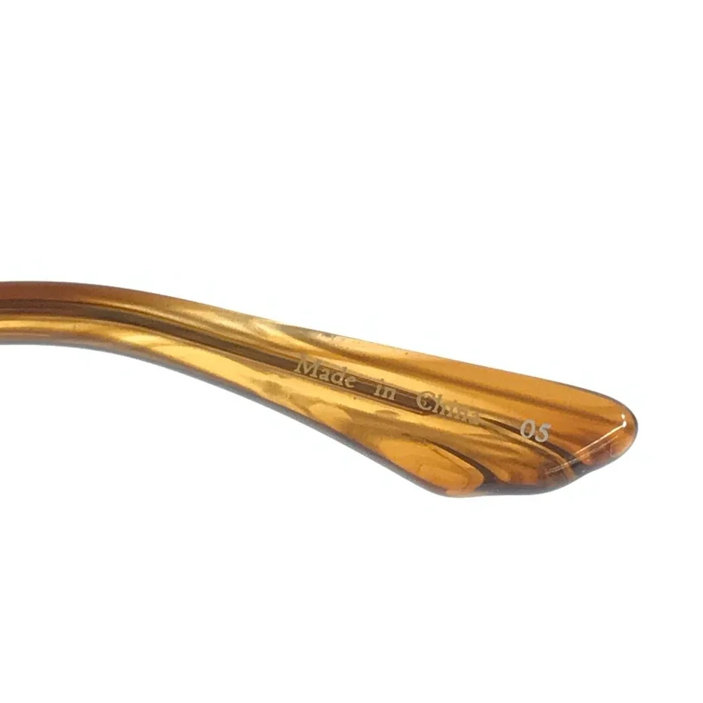Dana Buchman Eyeglasses Frames Daphne BZ Bronze Brown Gold Wire Rim 51-17-135